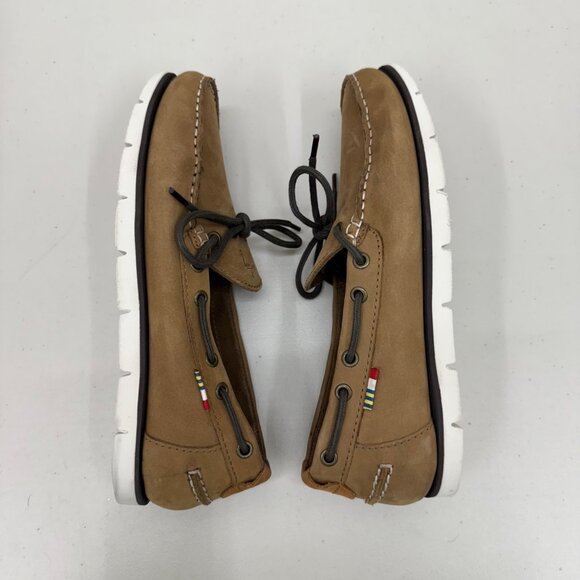 Guy Harvey Starboard Leather Slip On Boat Shoe Loafers Mens size 9 - Picture 6 of 8